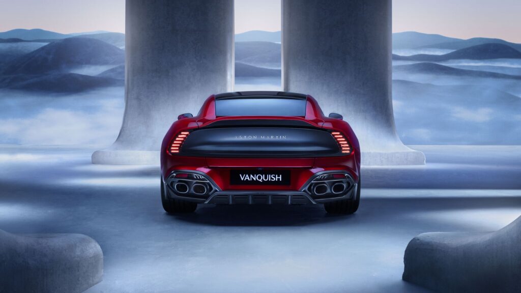 Uvedení modelu Vanquish na trh