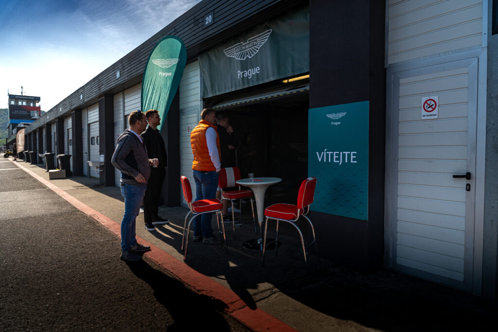 Aston Martin Prague Experience. 12.5.2025, Trackday Most