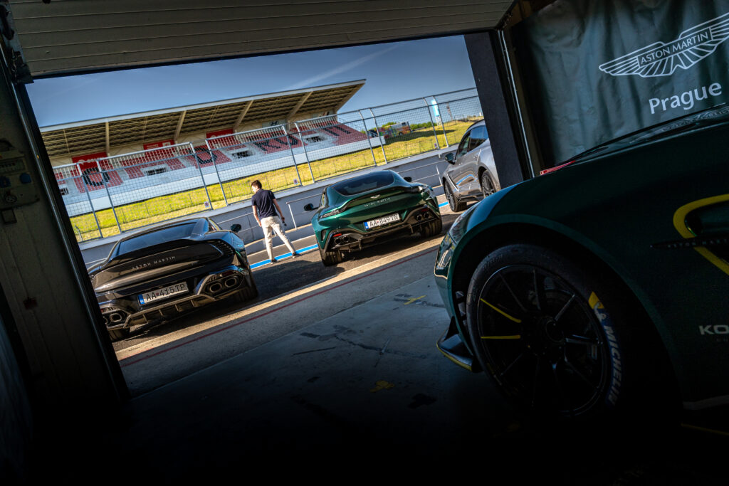 Aston Martin Prague Experience. 12.5.2025, Trackday Most