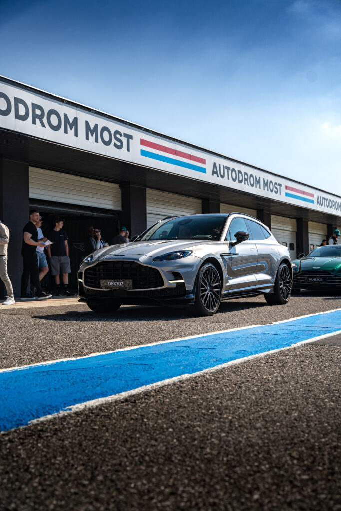 Aston Martin Prague Experience. 12.5.2025, Trackday Most