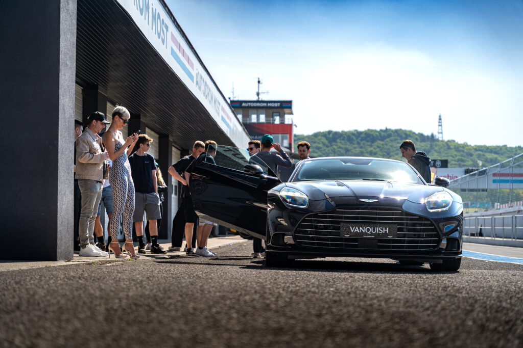 Aston Martin Prague Experience. 12.5.2025, Trackday Most