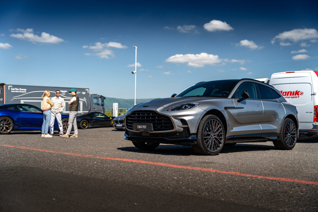 Aston Martin Prague Experience. 12.5.2025, Trackday Most
