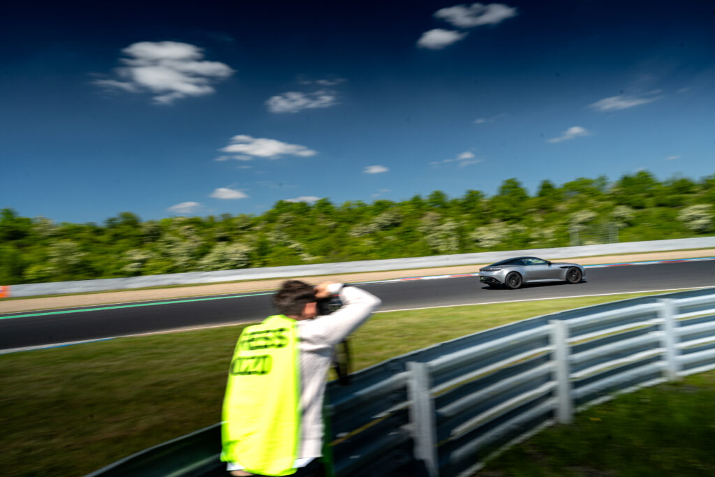 Aston Martin Prague Experience. 12.5.2025, Trackday Most