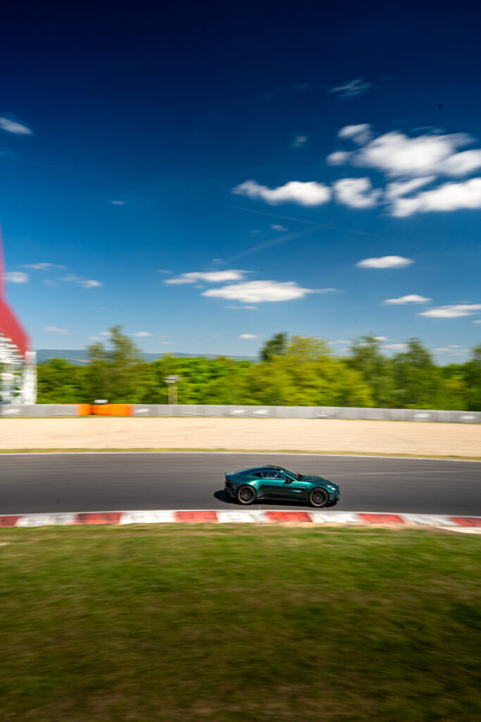 Aston Martin Prague Experience. 12.5.2025, Trackday Most