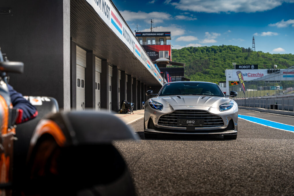 Aston Martin Prague Experience. 12.5.2025, Trackday Most