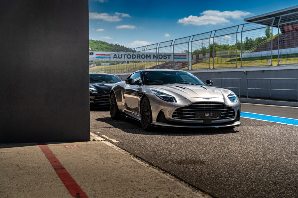 Aston Martin Prague Experience. 12.5.2025, Trackday Most