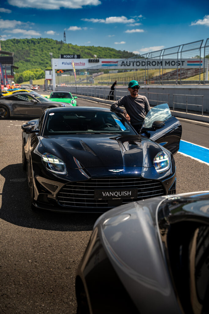 Aston Martin Prague Experience. 12.5.2025, Trackday Most