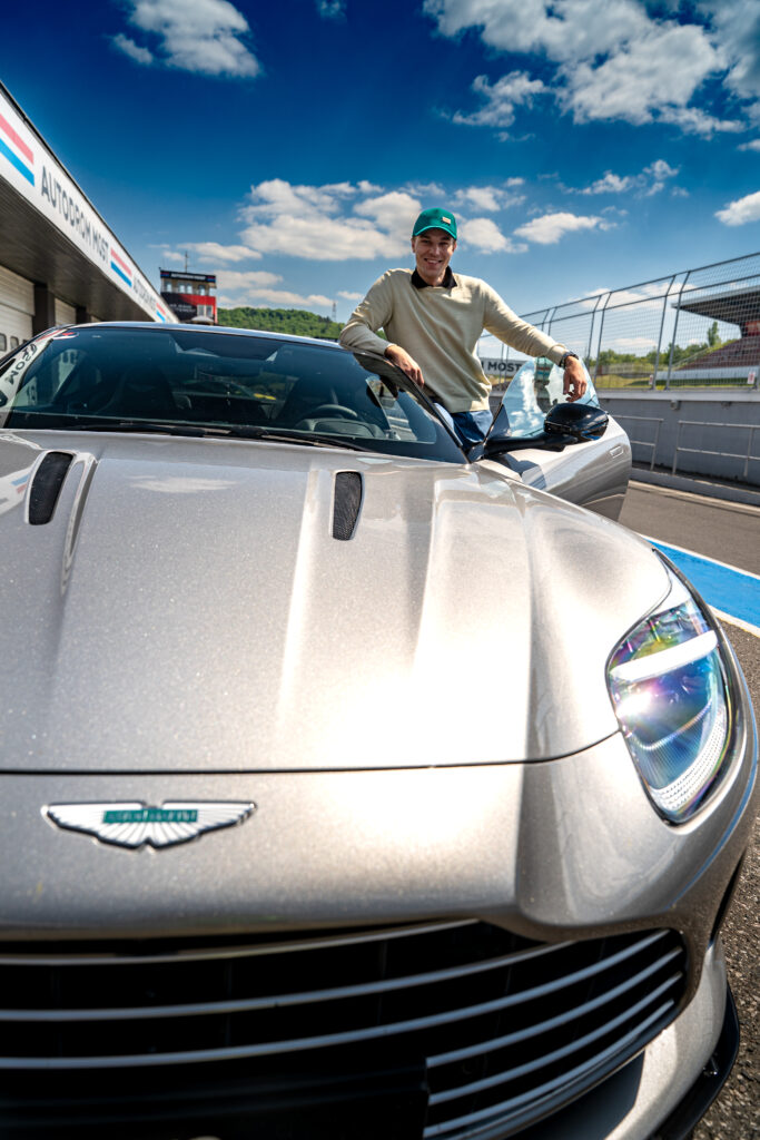 Aston Martin Prague Experience. 12.5.2025, Trackday Most