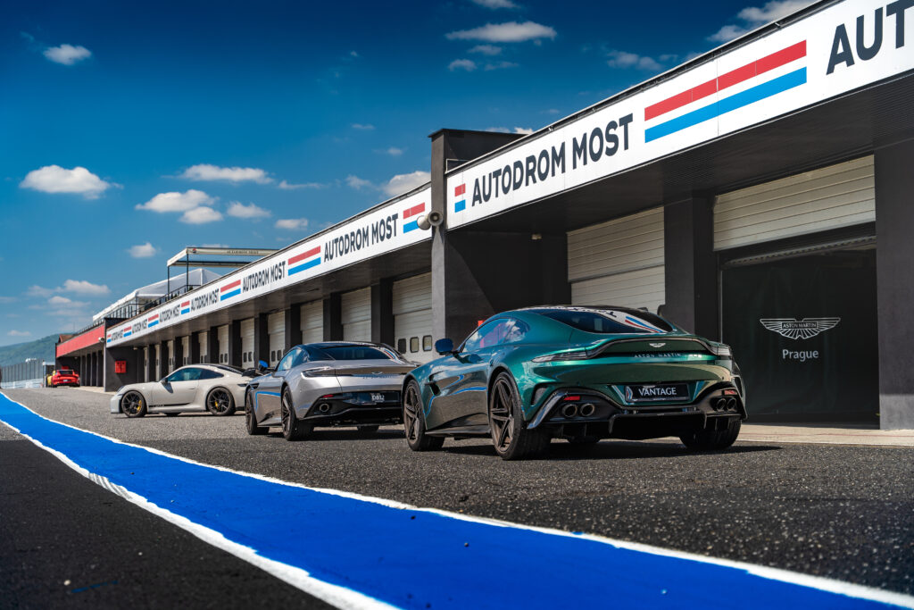 Aston Martin Prague Experience. 12.5.2025, Trackday Most