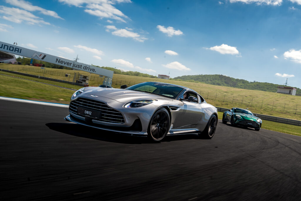 Aston Martin Prague Experience. 12.5.2025, Trackday Most