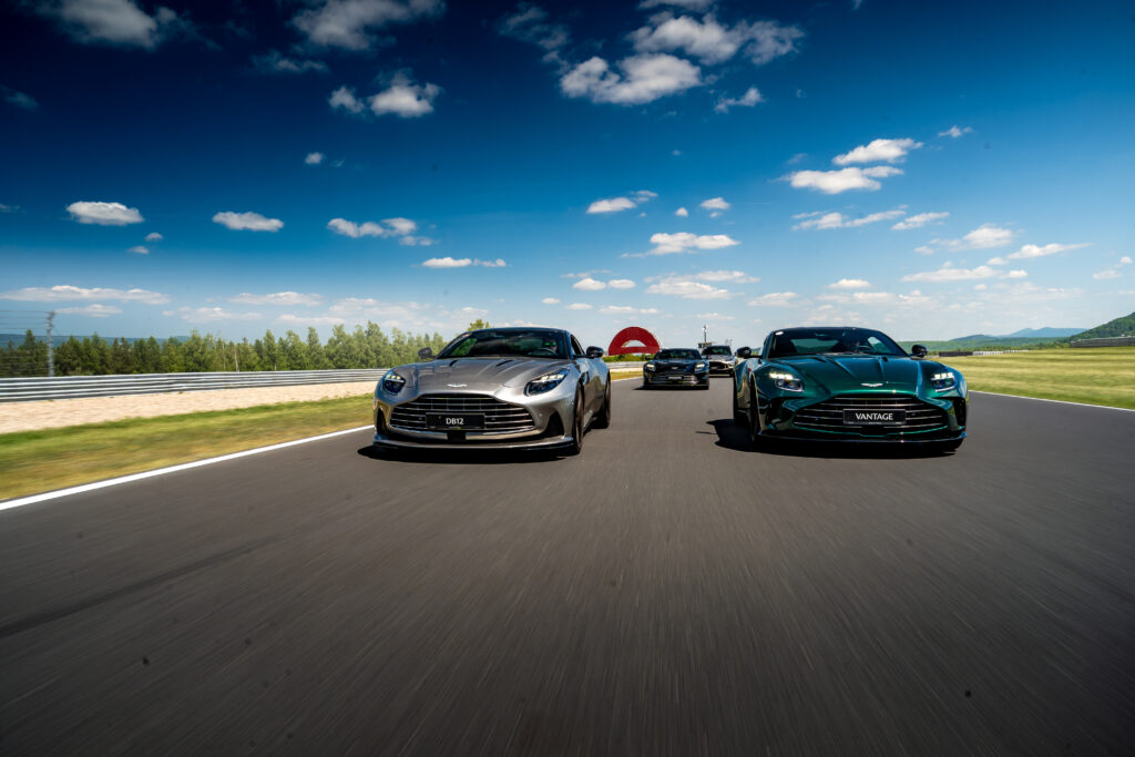 Aston Martin Prague Experience. 12.5.2025, Trackday Most