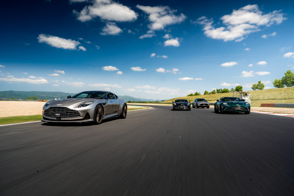 Aston Martin Prague Experience. 12.5.2025, Trackday Most