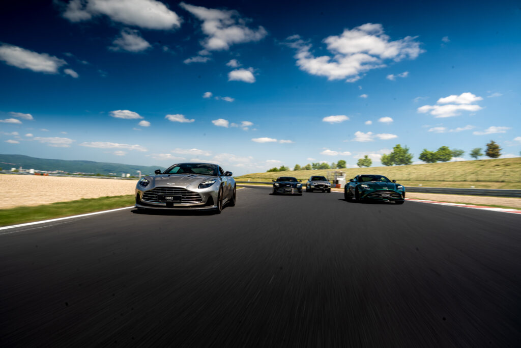 Aston Martin Prague Experience. 12.5.2025, Trackday Most