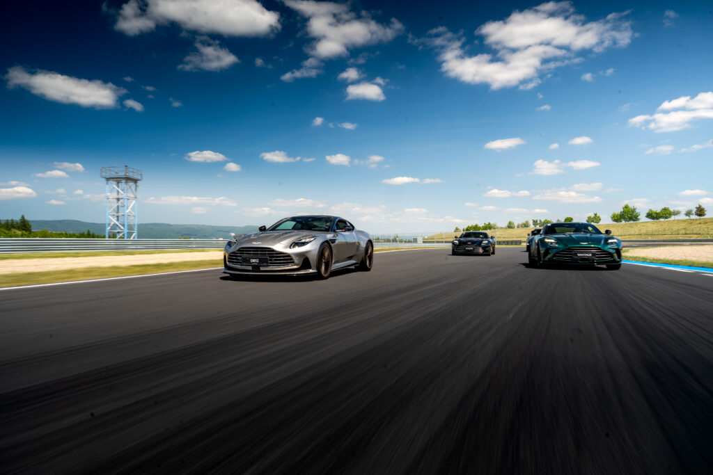 Aston Martin Prague Experience. 12.5.2025, Trackday Most