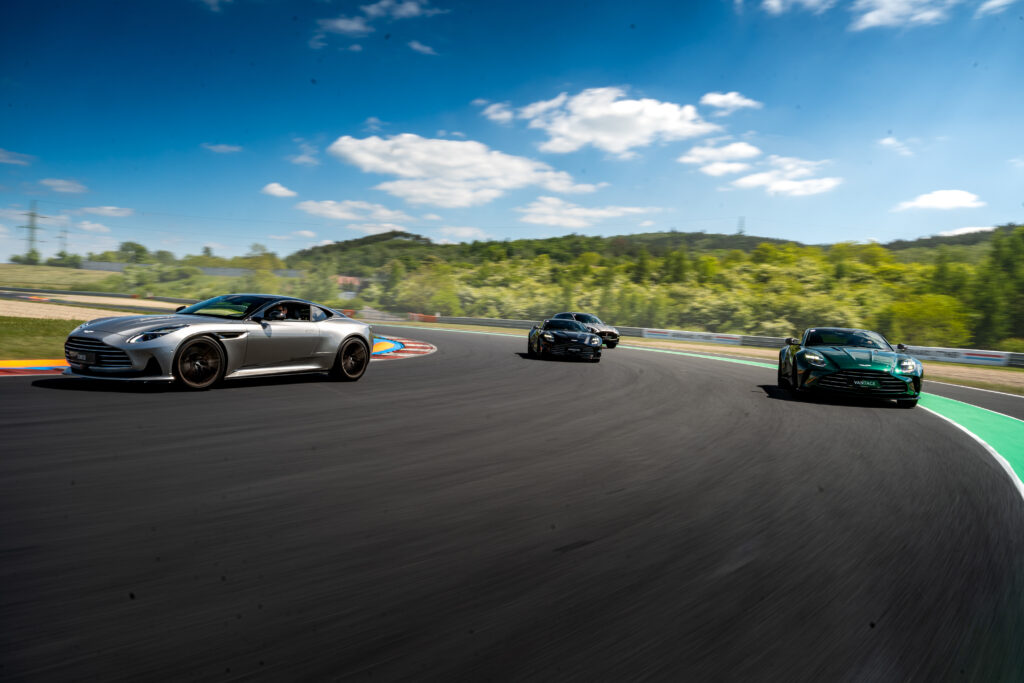 Aston Martin Prague Experience. 12.5.2025, Trackday Most
