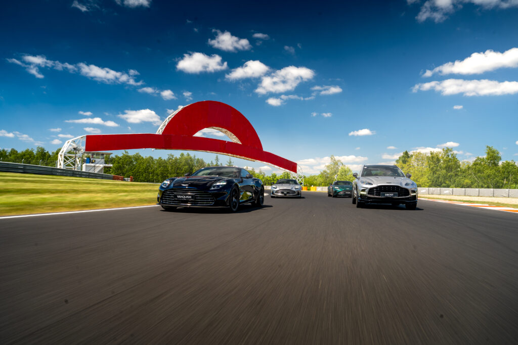 Aston Martin Prague Experience. 12.5.2025, Trackday Most
