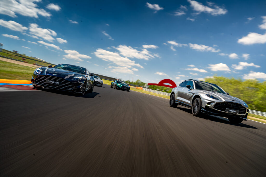 Aston Martin Prague Experience. 12.5.2025, Trackday Most
