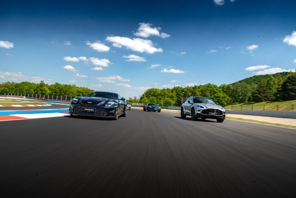 Aston Martin Prague Experience. 12.5.2025, Trackday Most