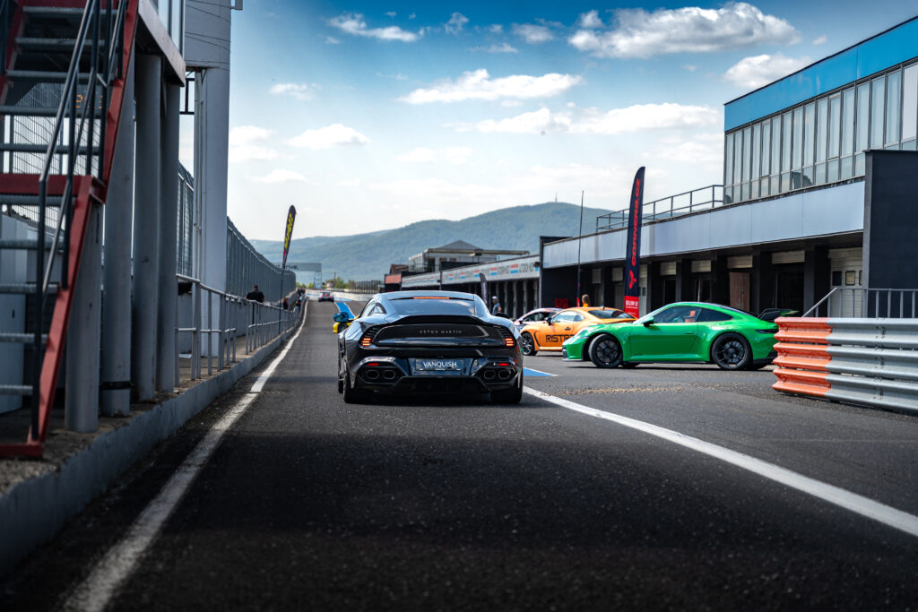 Aston Martin Prague Experience. 12.5.2025, Trackday Most