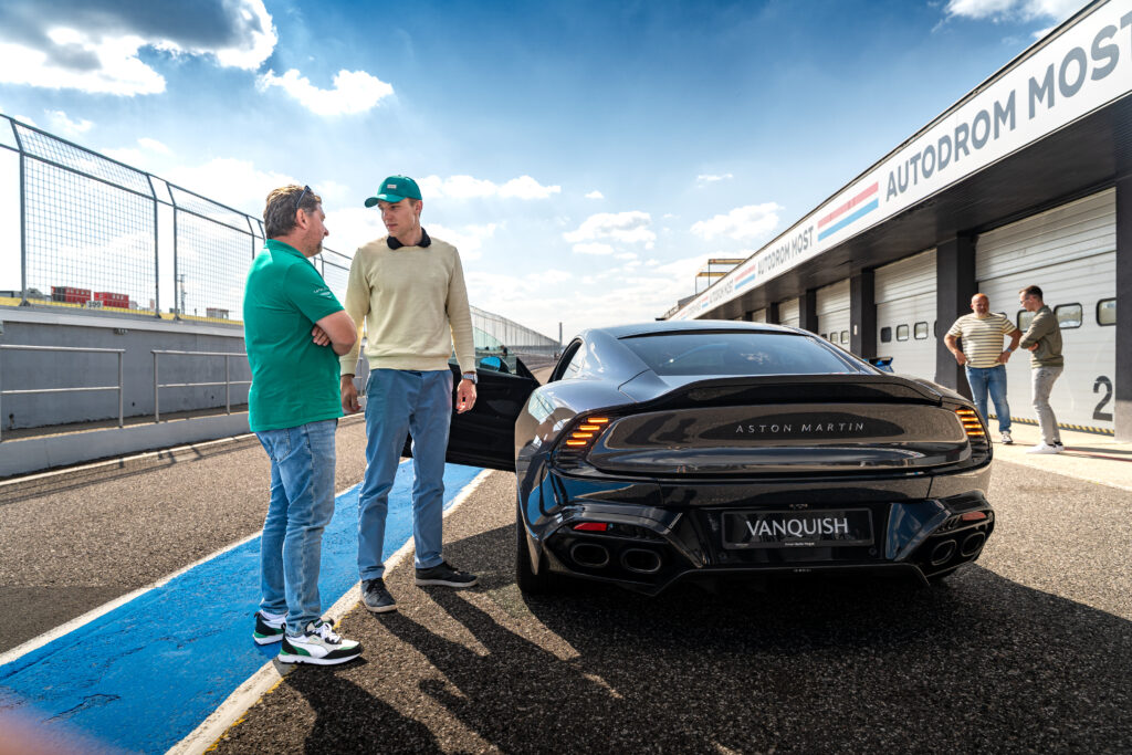 Aston Martin Prague Experience. 12.5.2025, Trackday Most