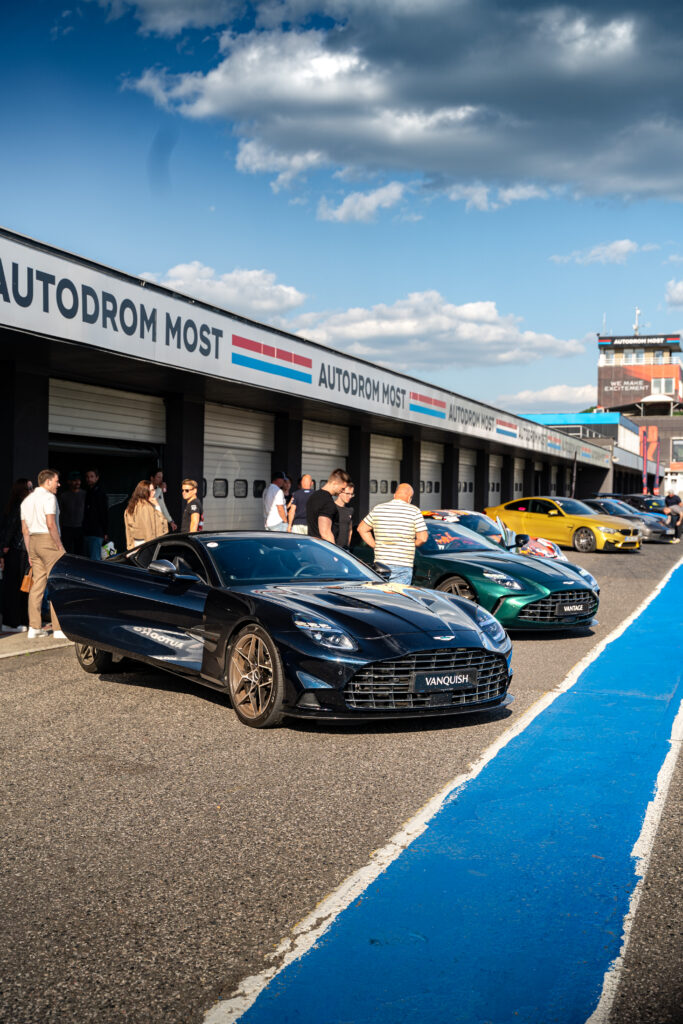 Aston Martin Prague Experience. 12.5.2025, Trackday Most