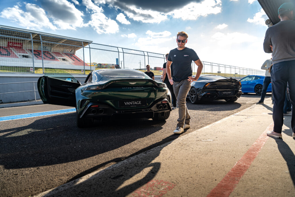 Aston Martin Prague Experience. 12.5.2025, Trackday Most