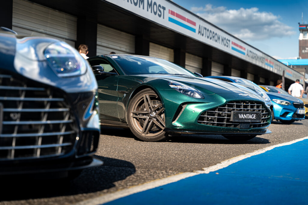 Aston Martin Prague Experience. 12.5.2025, Trackday Most