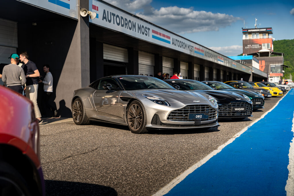 Aston Martin Prague Experience. 12.5.2025, Trackday Most